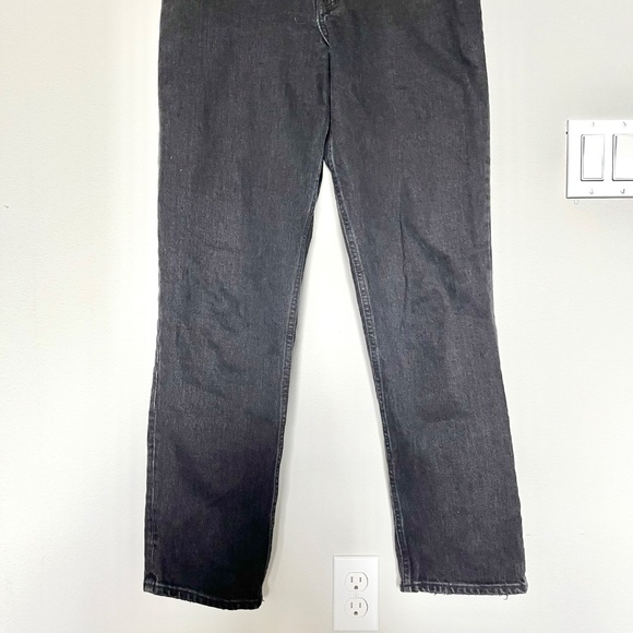 Abercrombie Curve Love Ultra High Rise 90s Straight Jean Black 28 / 6 Regular - Picture 6 of 14